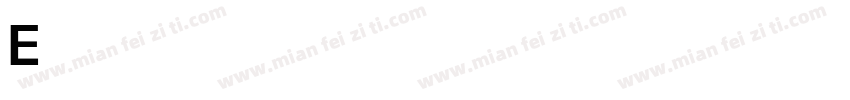 Eurostile Ext Bold字体转换